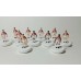Subbuteo Andrew Table Soccer Xanthi away kit 2017-18 on Classic Hasbro Bases
